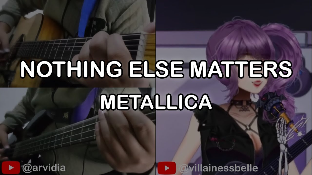 ARVIDIA ft. VILLAINESS BELLE @villainessbelle - NOTHING ELSE MATTERS [Metallica] || (Acoustic Cover)