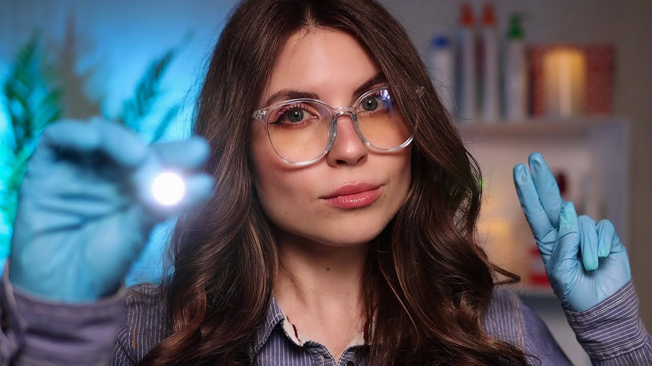 ASMR: очень подробный осмотр глаз | Медицинская ролевая игра