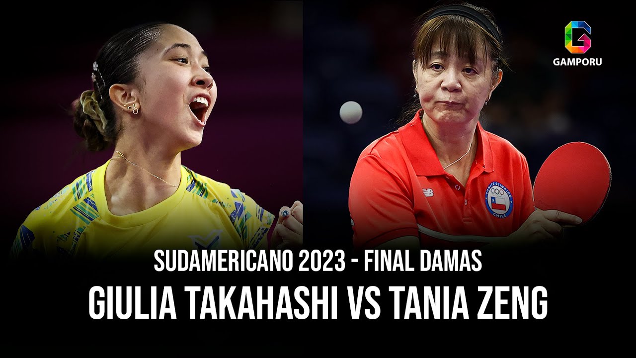 Sudamericano 2023: Giulia Takahashi (Brasil) vs Tania Zeng (Chile) - Final