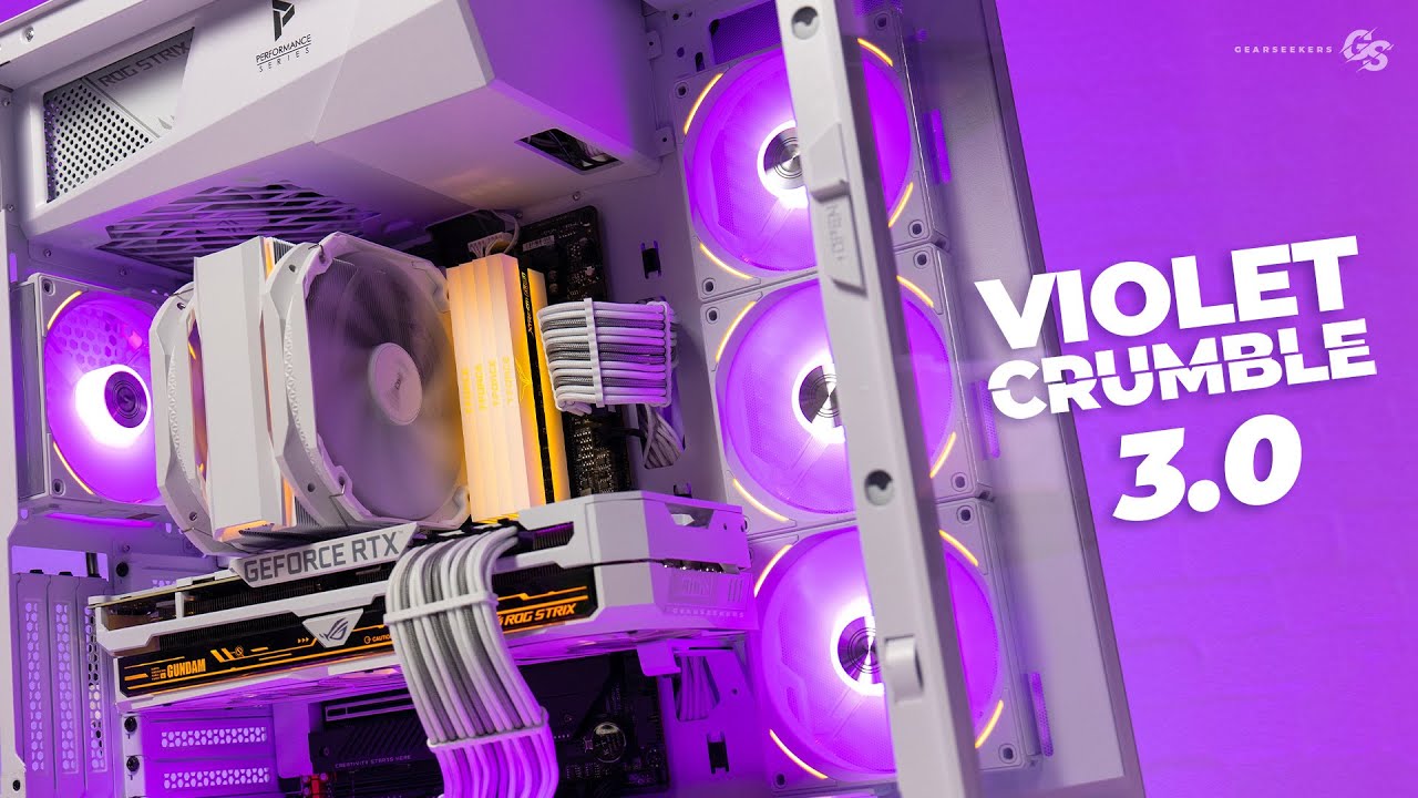 WHITE Antec P120 Crystal Air Cooled PC