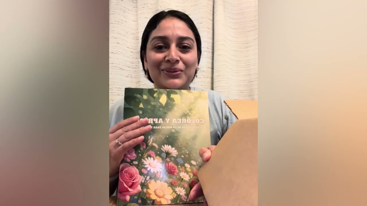 Me llegaron mis libros de colorear están disponibles en Amazon. 