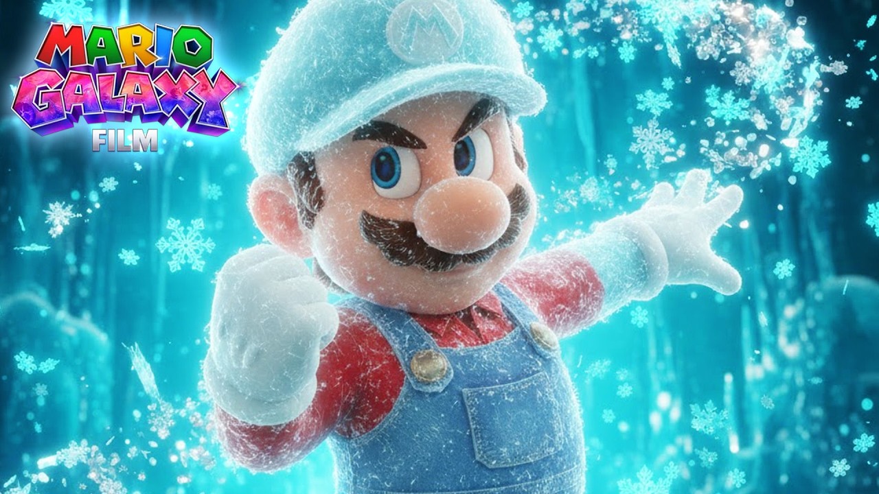 Mario hat neue Kräfte im Film Super Mario Galaxy!