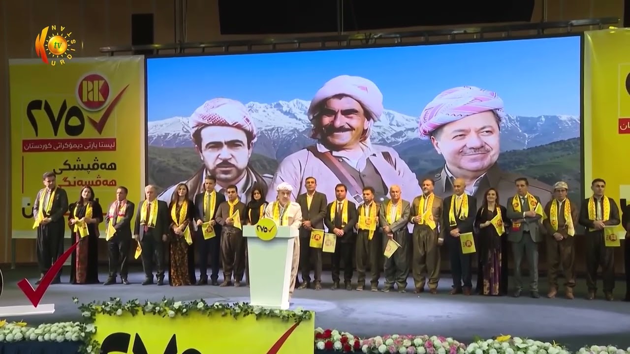 بە ئامادەبوونی سیداد بارزانی ئاهەنگی جەماوەری بەرێوەچوو 
