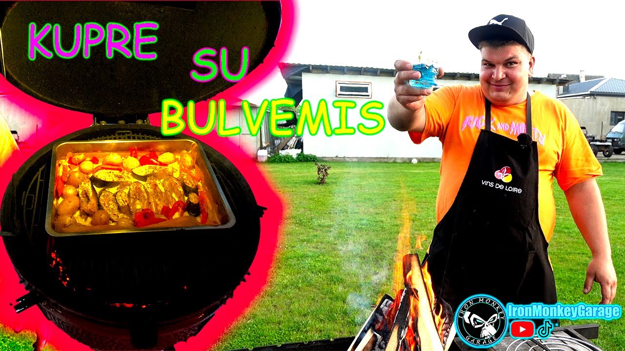DANISKAS DAVINYS~~~~KUPRE SU BULVEMIS ~~~ KAMADO BONO KEPSNINE