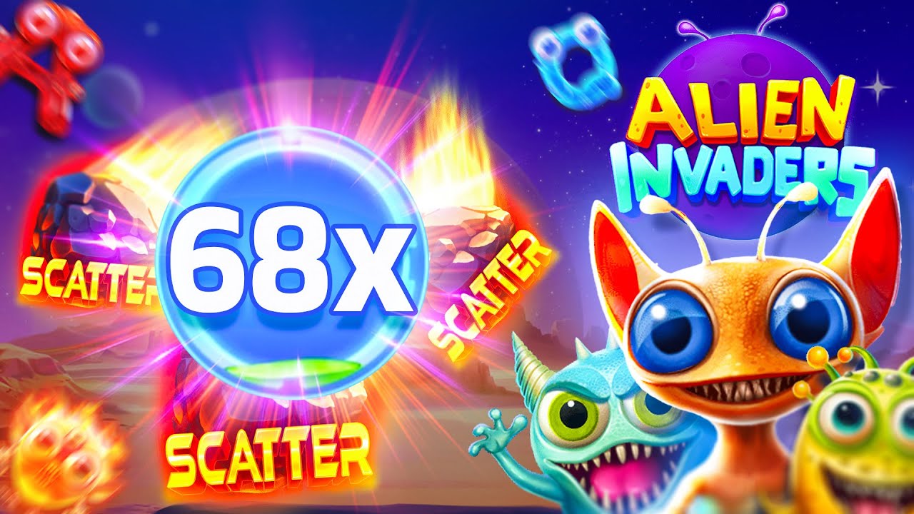 THIS SESSION WAS CRAZY ON THE ALIEN INVADERS SLOT!! (Bonus Buys)