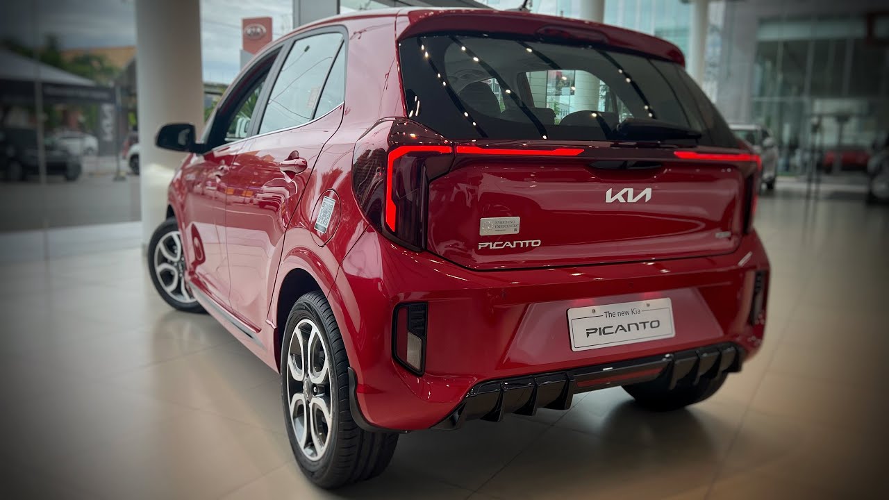 (Red) 2025 Kia Picanto GT-Line - Sounds, Interior & Exterior Walkaround