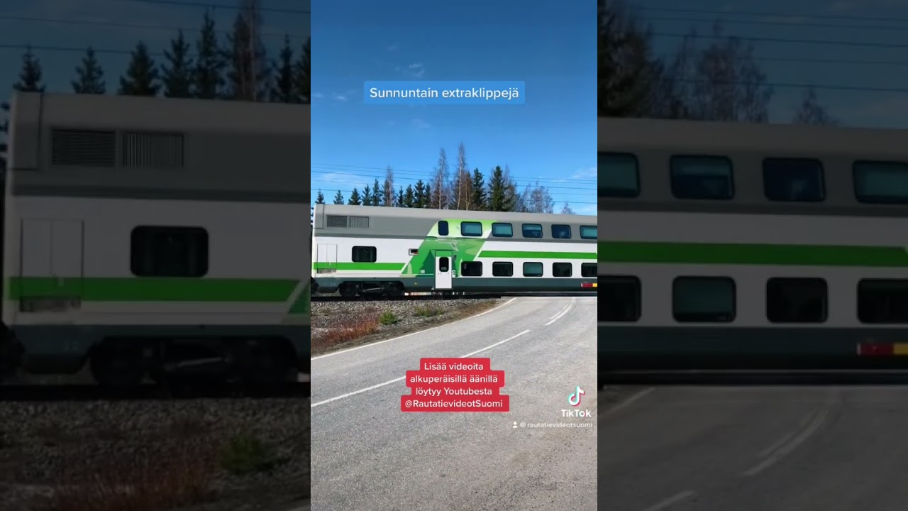 Sunnuntain liikennett&auml; Pirkanmaalla #rautatievideot #tavarajuna #junavideo