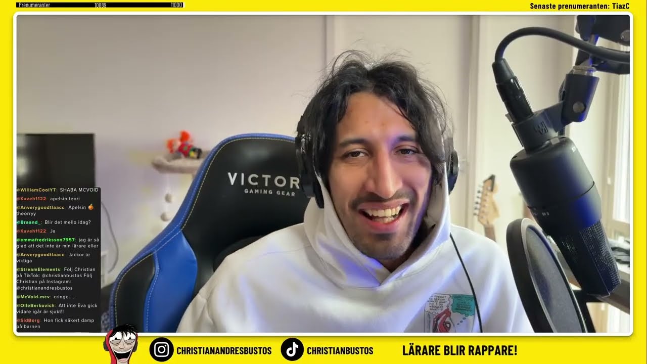 Livestream från Christians värld