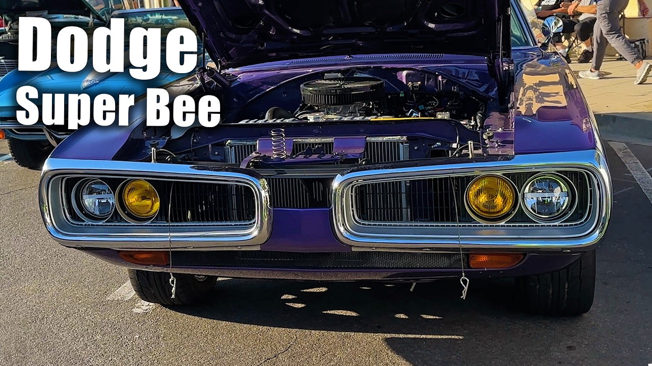 1970 Dodge Super Bee Stands Out at Car Meet • Cinematic Walkaround