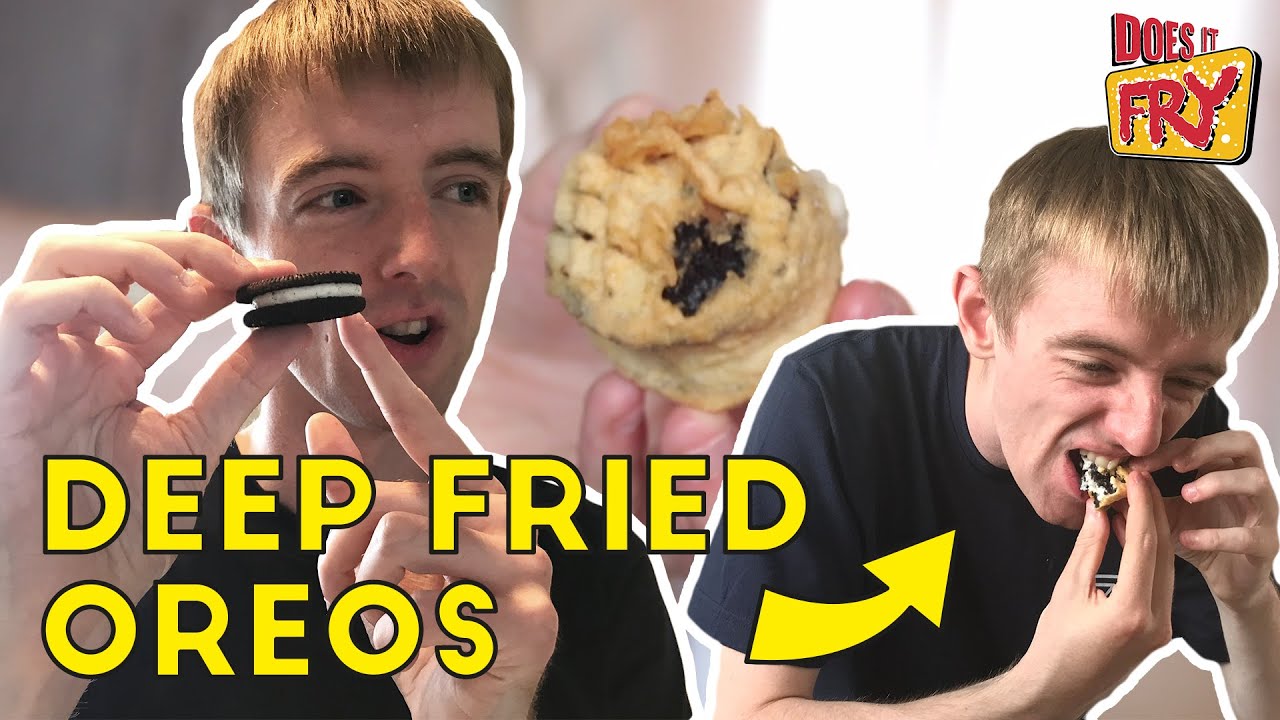I DEEP FRIED OREO COOKIES | DOES IT FRY