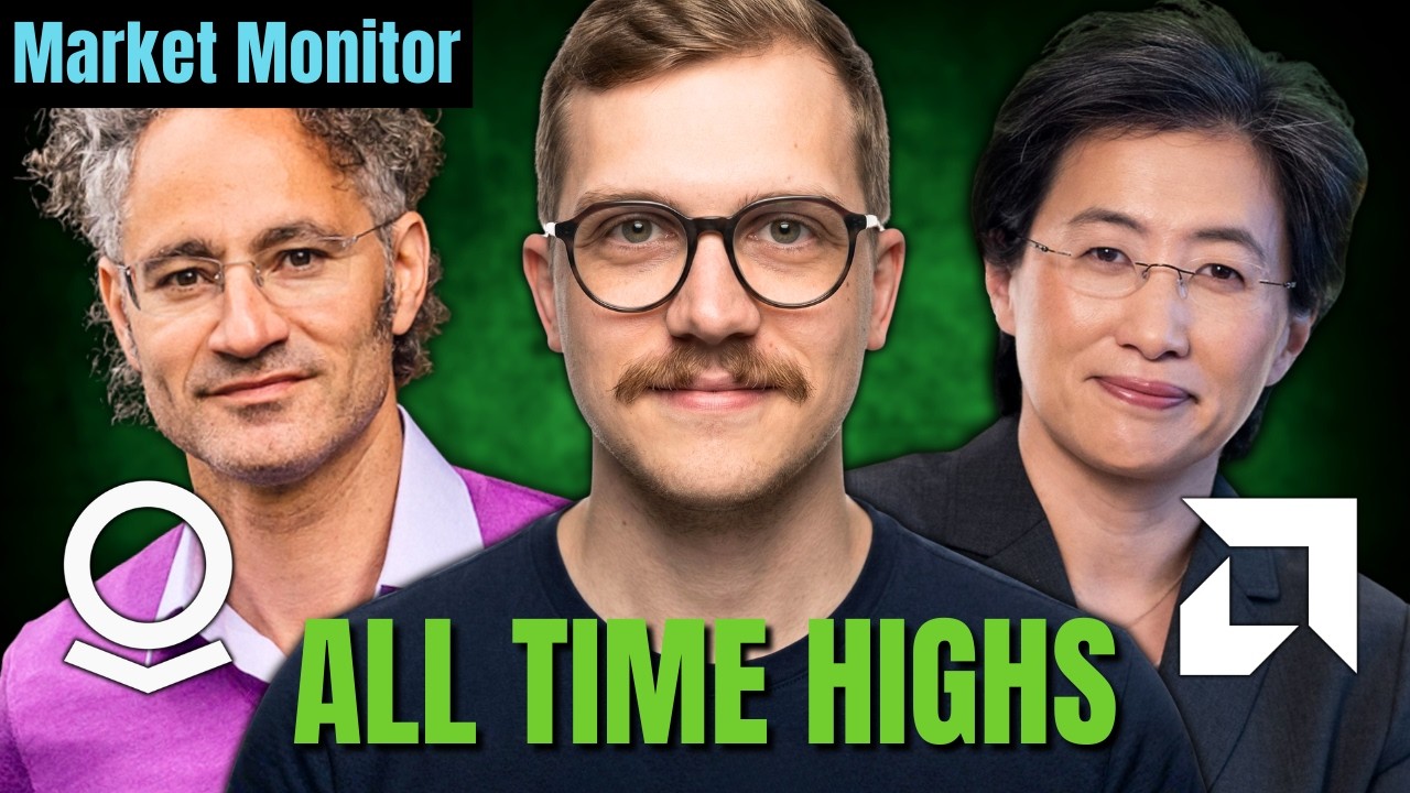 PLTR Earnings Review, AMD & SpaceX Earnings, AI Boom | Market Monitor