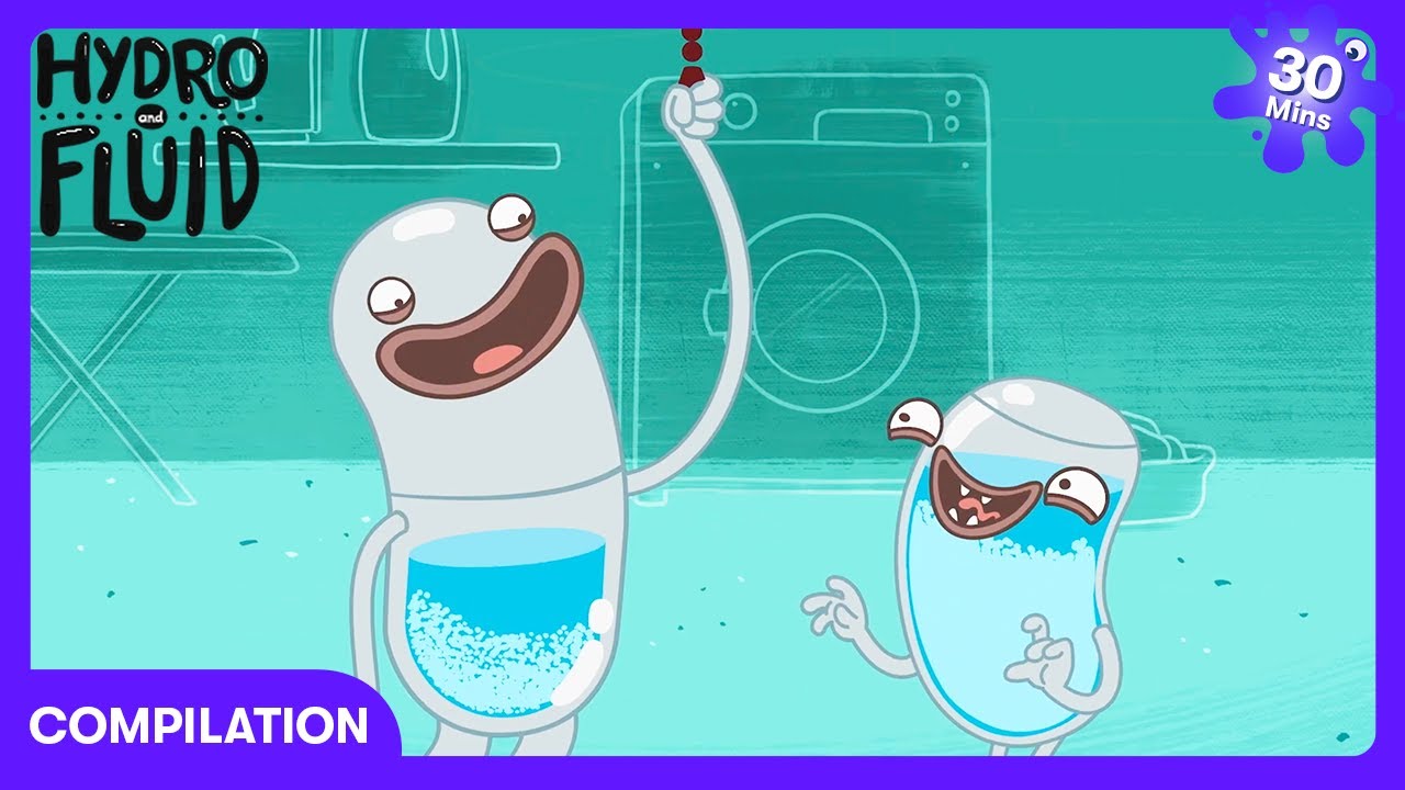 Hydro and Fluid - Glitrende Vann! | Barne-TV | WildBrain Dingsverkstedet