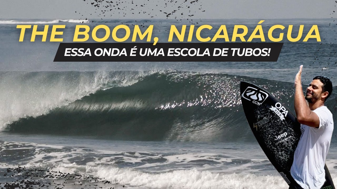 O MELHOR BEACH BREAK DA NICARÁGUA?! // Busy Surfing...