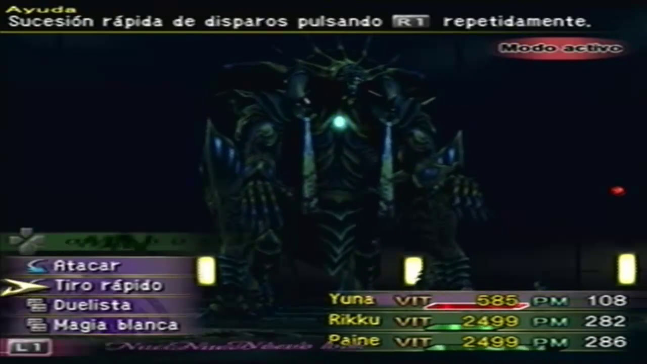 Final Fantasy X2 - Dungeon Bavelle - Boss: Arma Derelictor