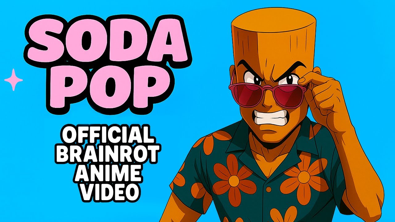 SODA POP x BRAINROT ANIME | Official Brainrot Anime Lyric Video