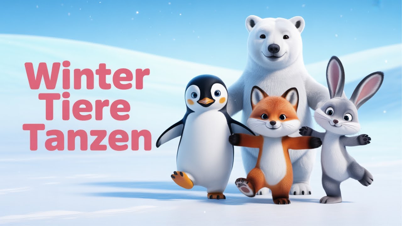 ❄️ Tierfreunde tanzen durch den Winter