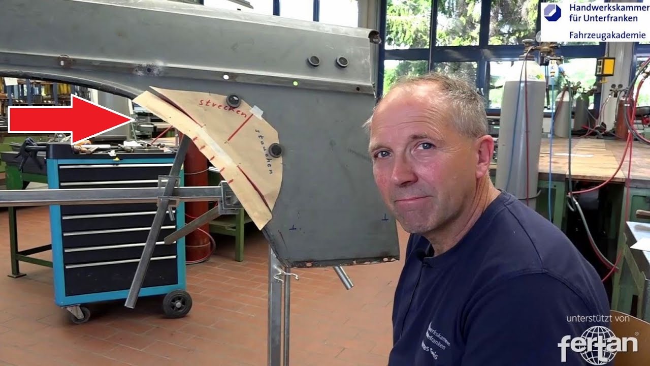 Oldtimer Karosseriearbeiten Teil 3: Schablonen anfertigen - mit Thomas Geis