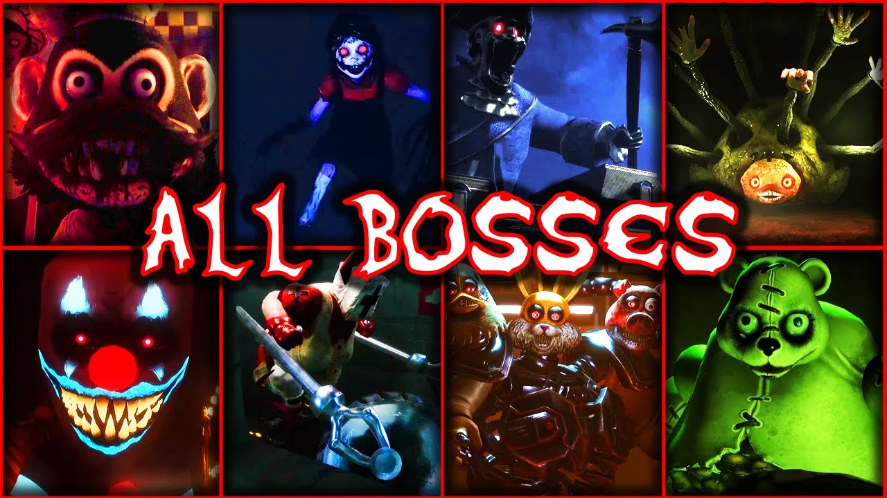 DARK DECEPTION - All Bosses (Chapter 1-4)