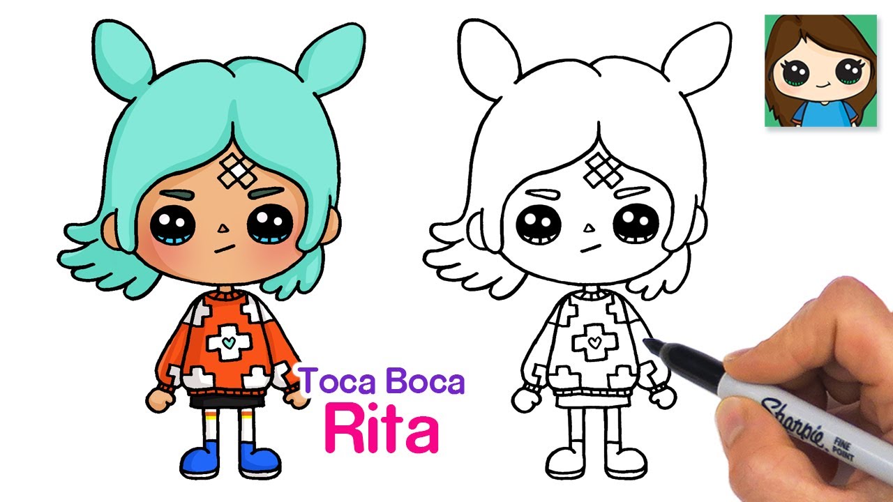 How to Draw Rita | Toca Boca