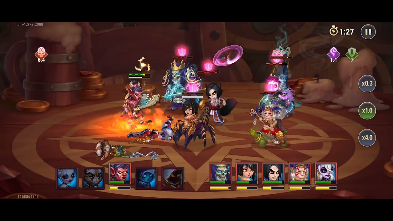 Jhu single handely beat the enemy team in Hero Wars ( What the actual F*CK??)
