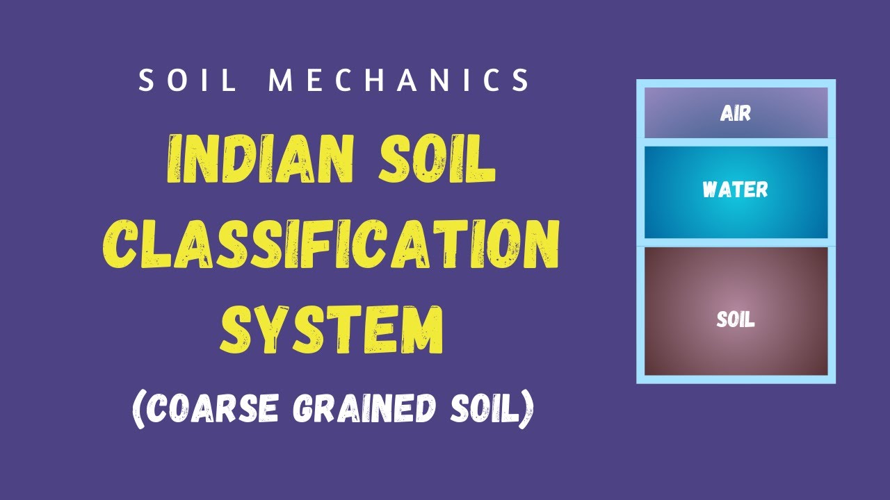 Concept of Indian Soil Classification System for  Coarse grained soil || Soil Mechanics for GATE ESE