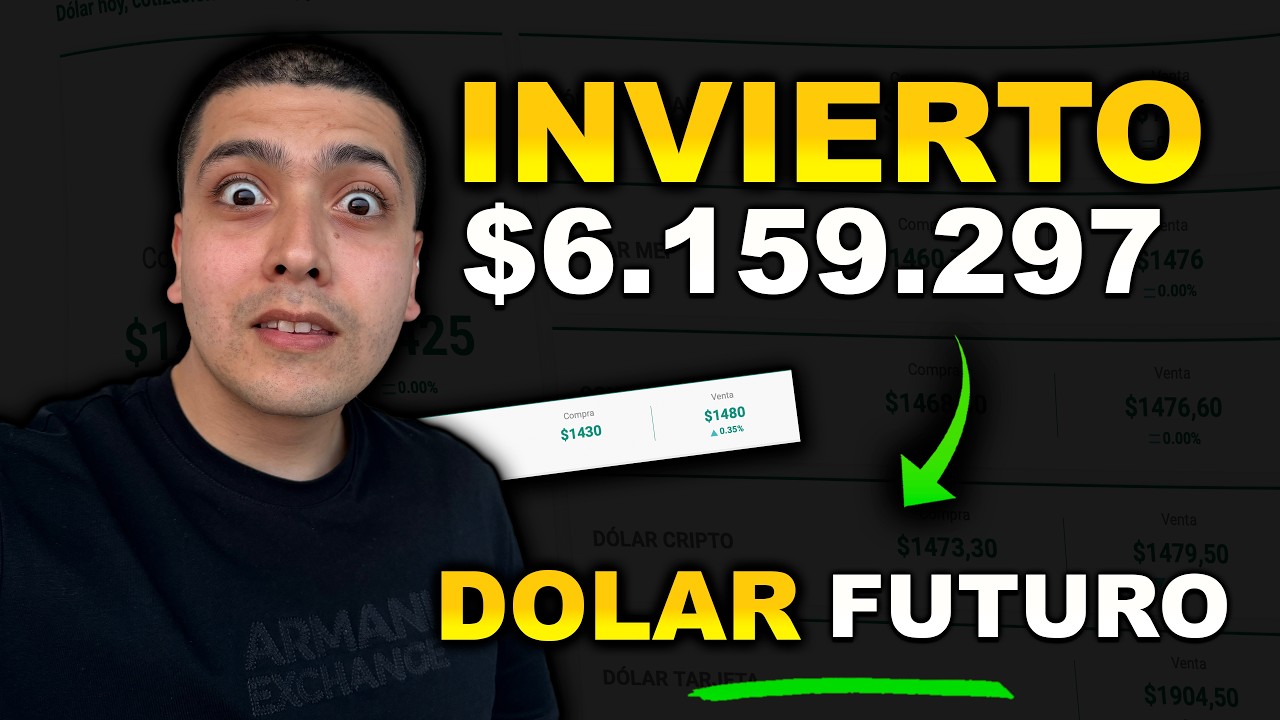 ✅ INVIERTO $6 MILLONES en DOLAR FUTURO despu&eacute;s de las ELECCIONES 🇦🇷