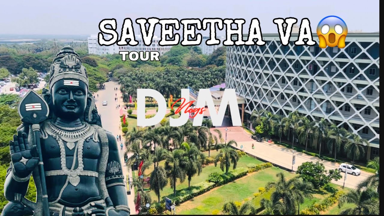 Saveetha medical college & hospital 🤯/ hospital la helicopter ya 😱 / Part1