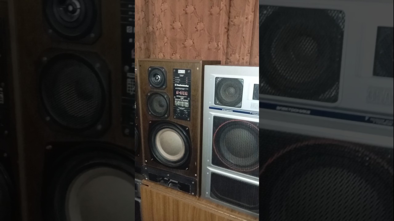Электроника 35АС-015 vs Radiotehnika S90 Бас #колонки#аудиотехника #бас#bass#hifi #советскаяакустика