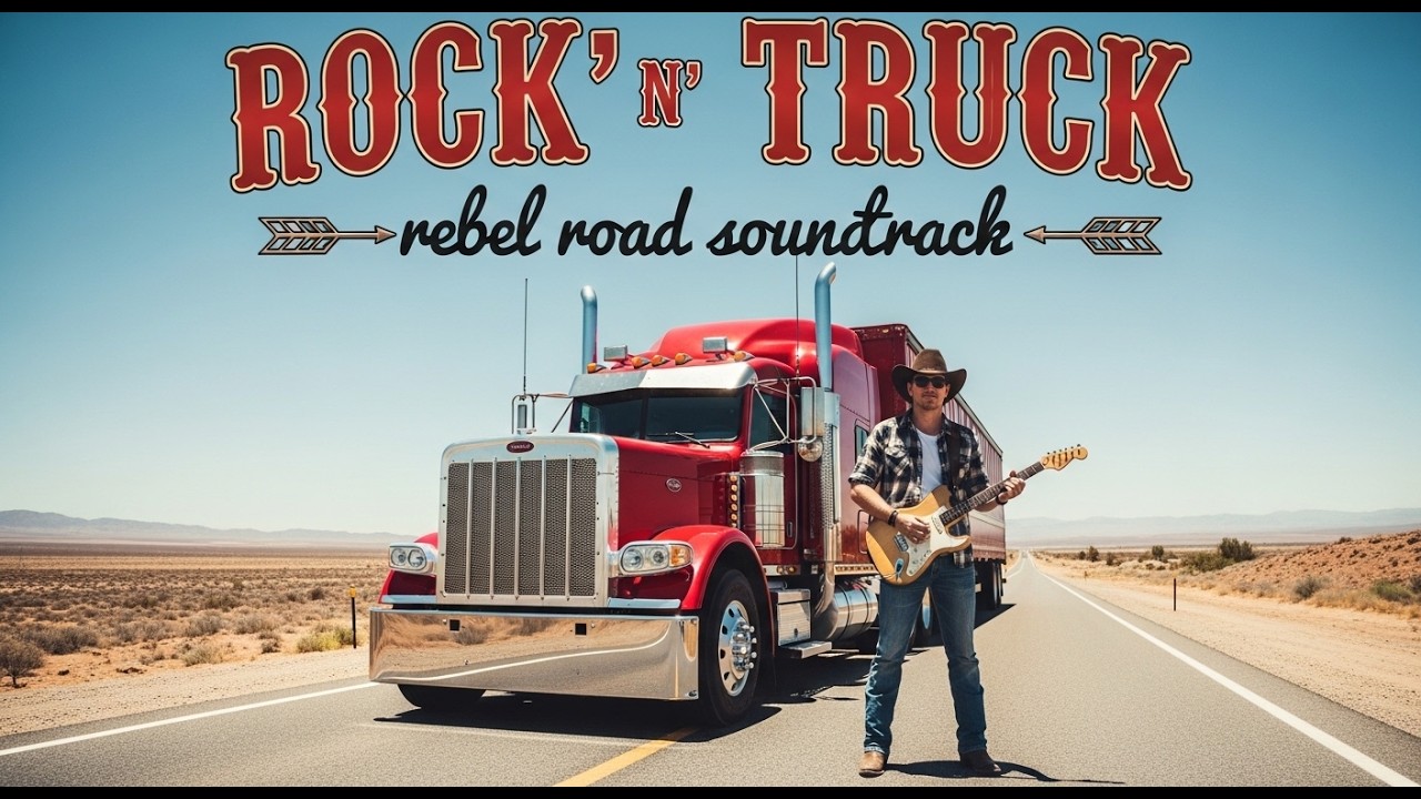 Rock N Truck – America’s Open Road Soundtrack | Rebel Road Soundtrack #CountryRockDrive