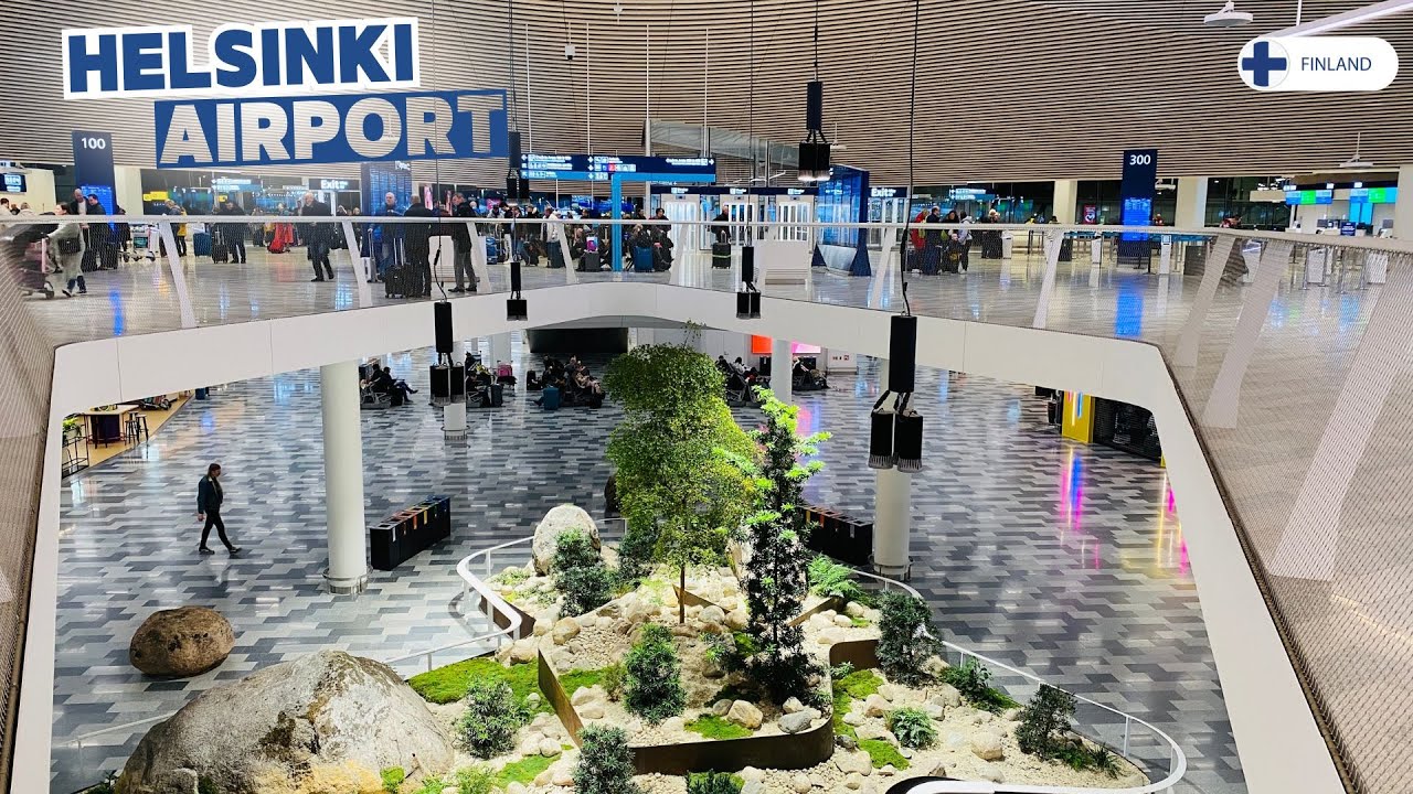 Helsinki Airport Finland Departure Station