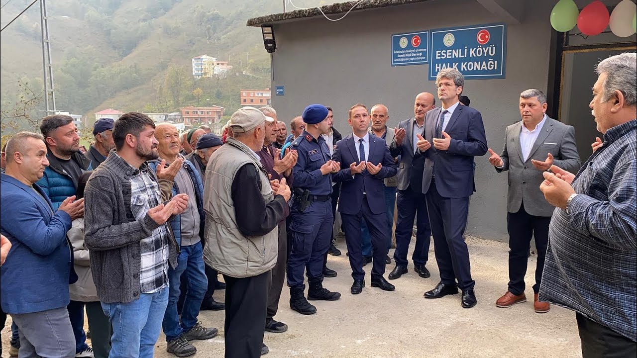 Esenli Köyü Halk Konağı | Köy Konağı Açılışı