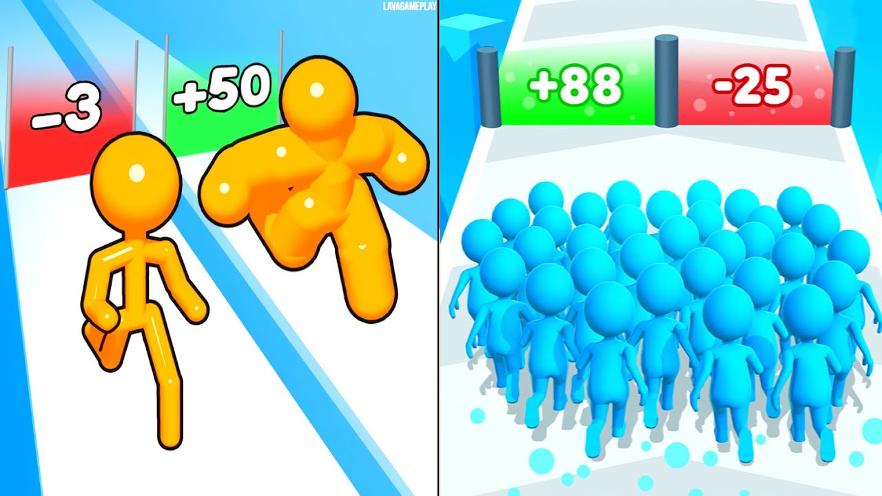 Tall Man Run vs Count Master