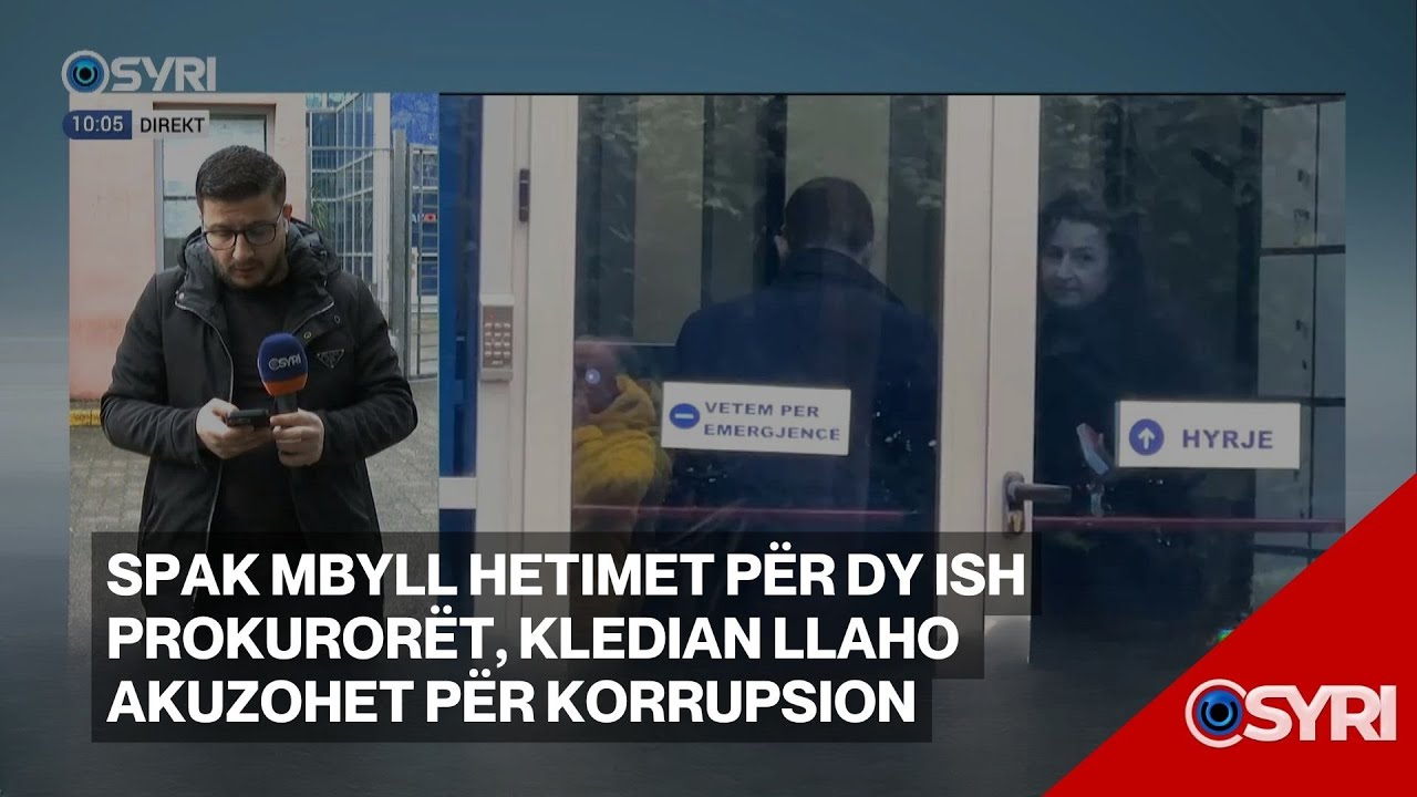 SPAK mbyll hetimet për dy ish-prokurorët, Kledian Llaho akuzohet për korrupsion