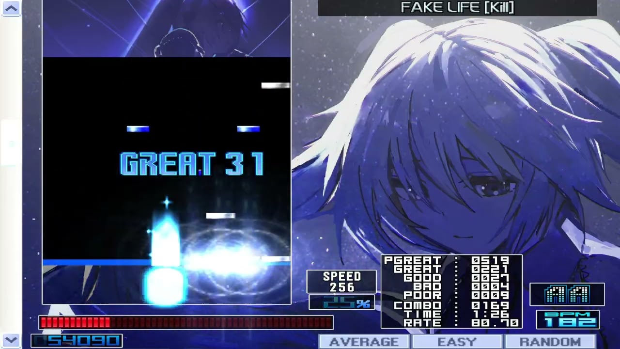▼4 FAKE LIFE [Kill] EASY CLEAR