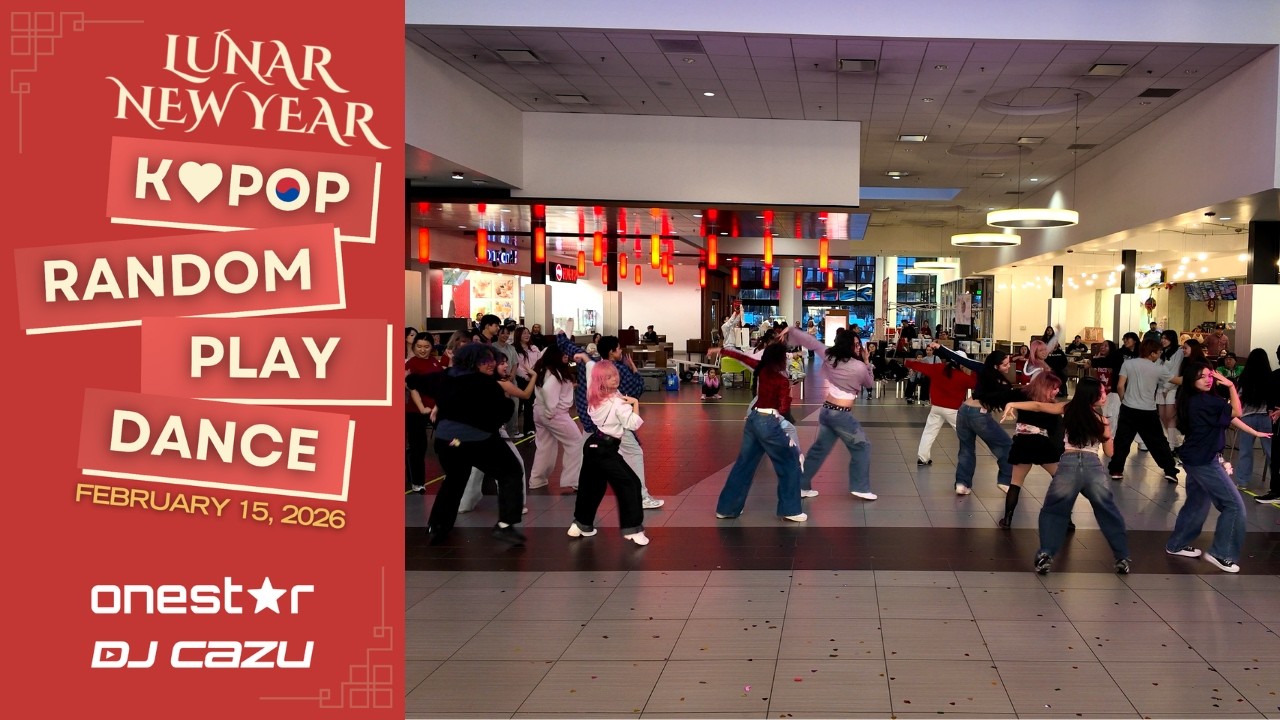 [LUNAR NEW YEAR 2026] K-Pop Random Play Danceㅣ4KㅣFeb 2026ㅣSan José, CA, USAㅣDJ CAZU