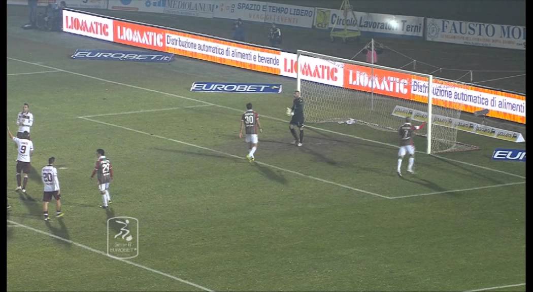 Sintesi Ternana-Trapani 0-2, 19^ giornata SerieB Eurobet 20.12.13