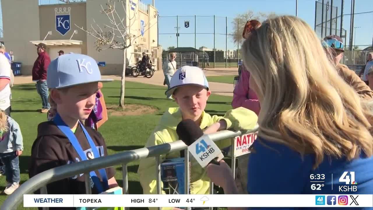 Come with me to my first Royals Spring Training Game!