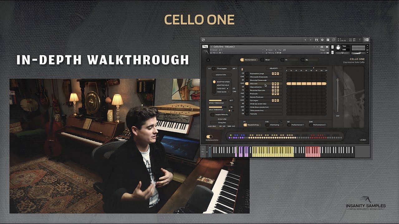 Cello One - In-depth Walkthrough - Expressive Solo Cello Library for Kontakt