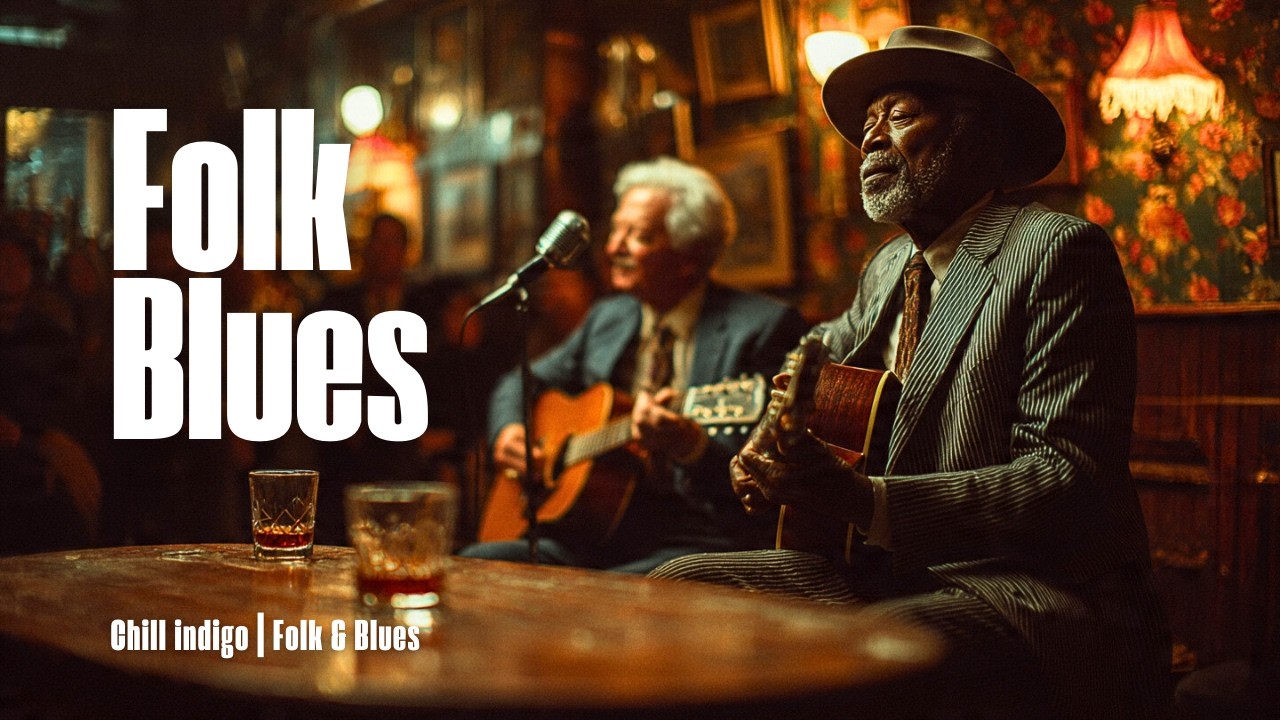 Deep Blues & Modern Folk | Relaxing Acoustic Ballads for Focus & Relaxation Acous