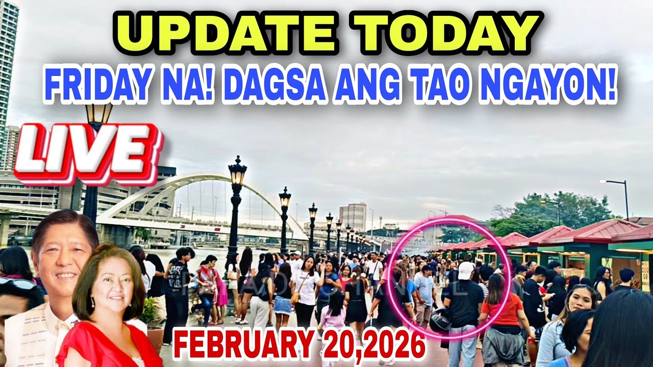 LIVE FRIDAY NA! DAGSA ANG TAO NGAYON
