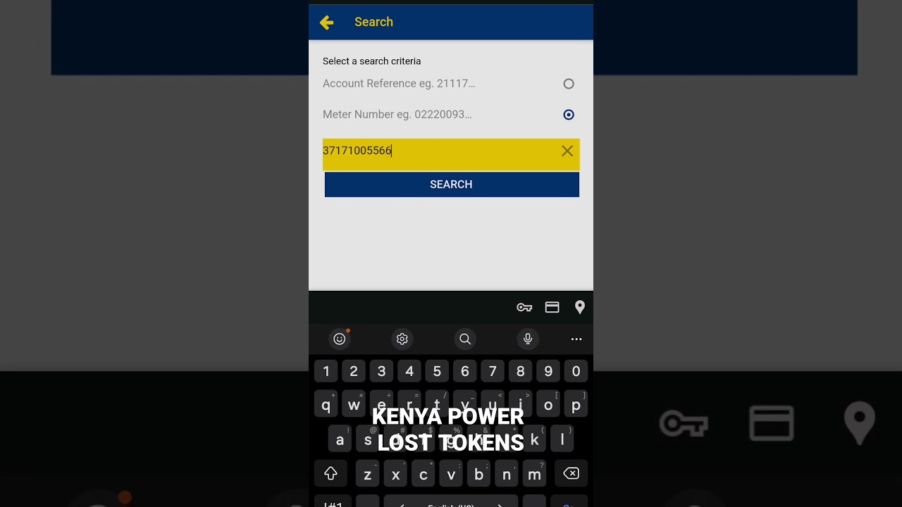 How to retrieve Kenya power lost tokens or failed KPLC message