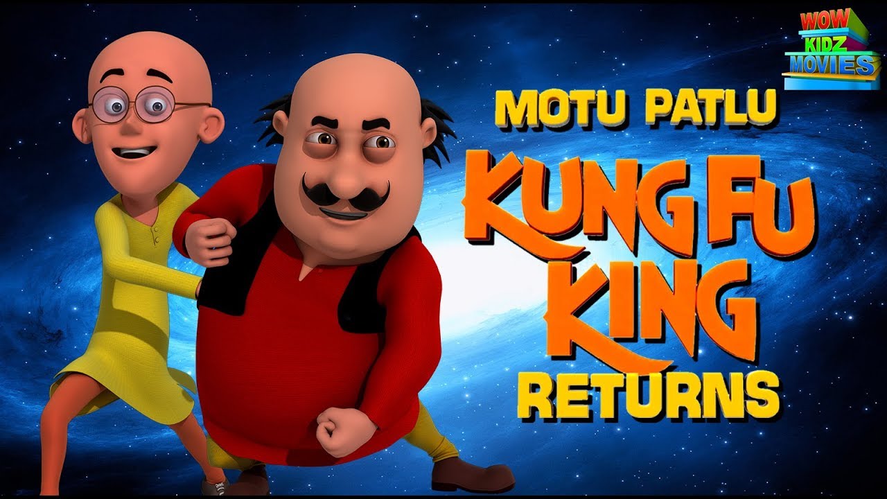 Motu Patlu Kung Fu Returns - Full Movie | Animated Movie For Kids in Hindi | Wow Kidz Movies