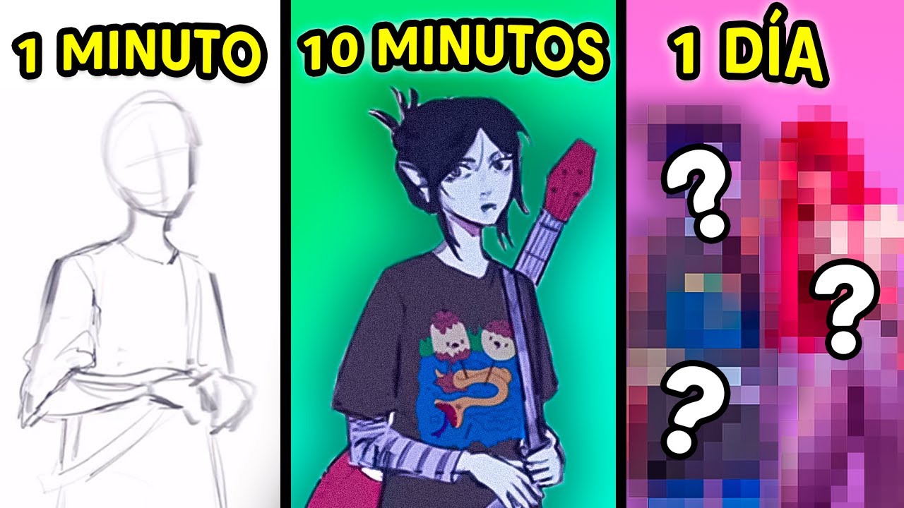Dibujando personajes de Adventure Time A MI ESTILO
