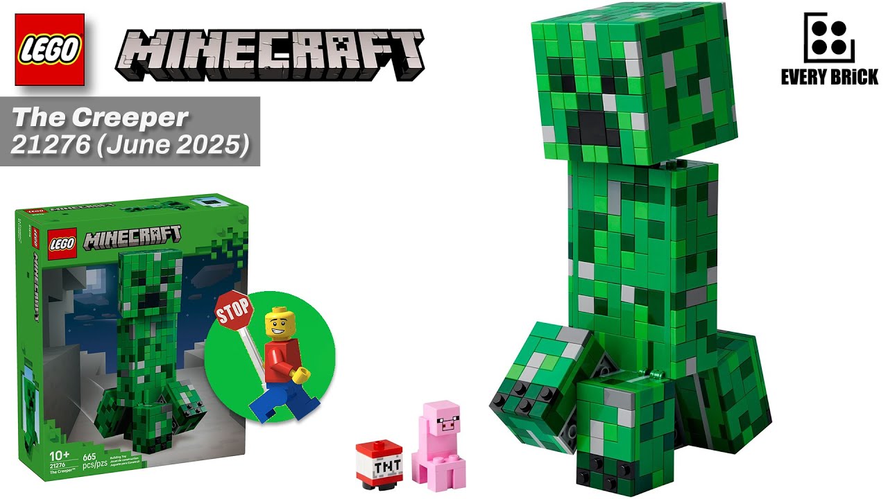 LEGO Minecraft The Creeper - 21276 Speed Build