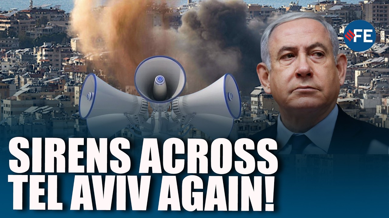 Tel Aviv On Alert: Sirens Sound As Iran Launches New Missile Barrage