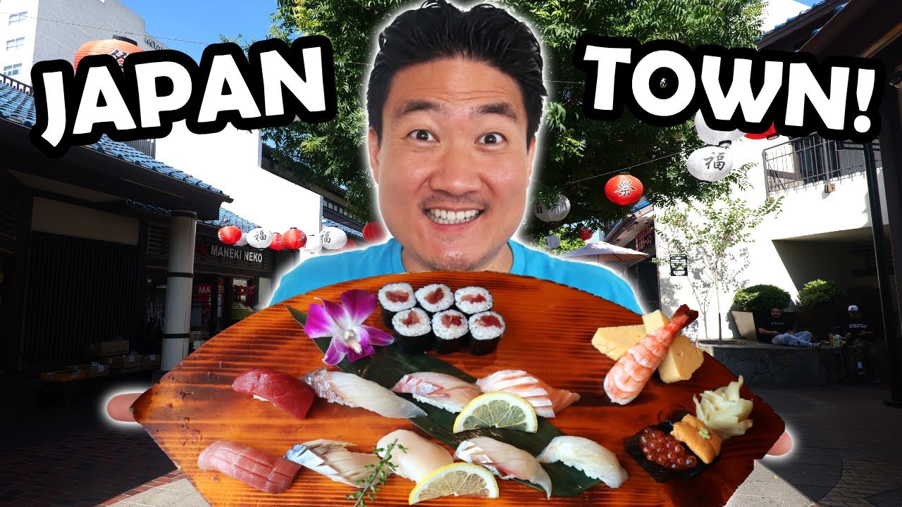 LITTLE TOKYO LA FOOD TOUR! Over 15 Japanese Foods to Try!