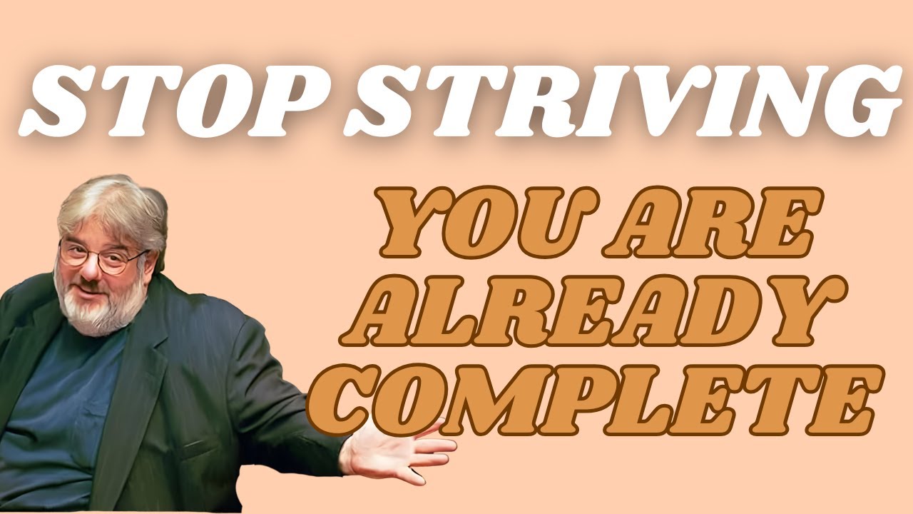 THE END OF STRIVING — HOW CHRIST WITHIN FREES YOU FROM THE EGO