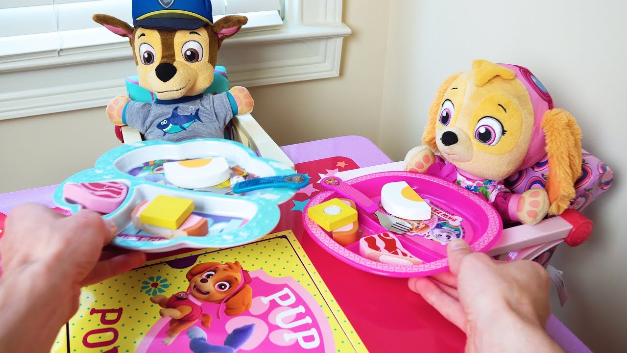 Paw Patrol Snuggle Pups Complete! Best One Hour Toy Learning Video