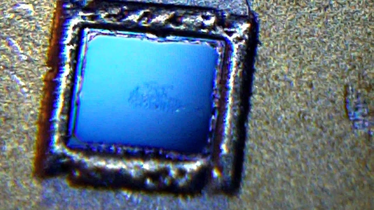 488nm OPS Chip Damage from a Coherent Sapphire