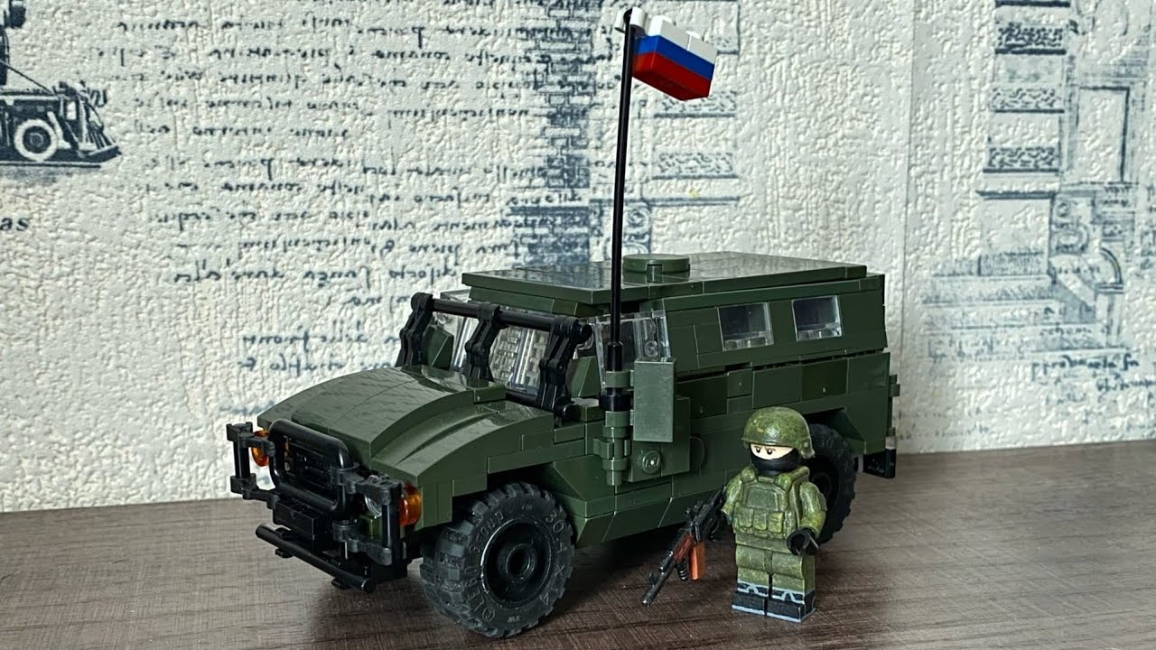 LEGO GAZ-2330 Tiger 2.0 REVIEW|Лего ГАЗ-2330 Тигр 2.0 ОБЗОР